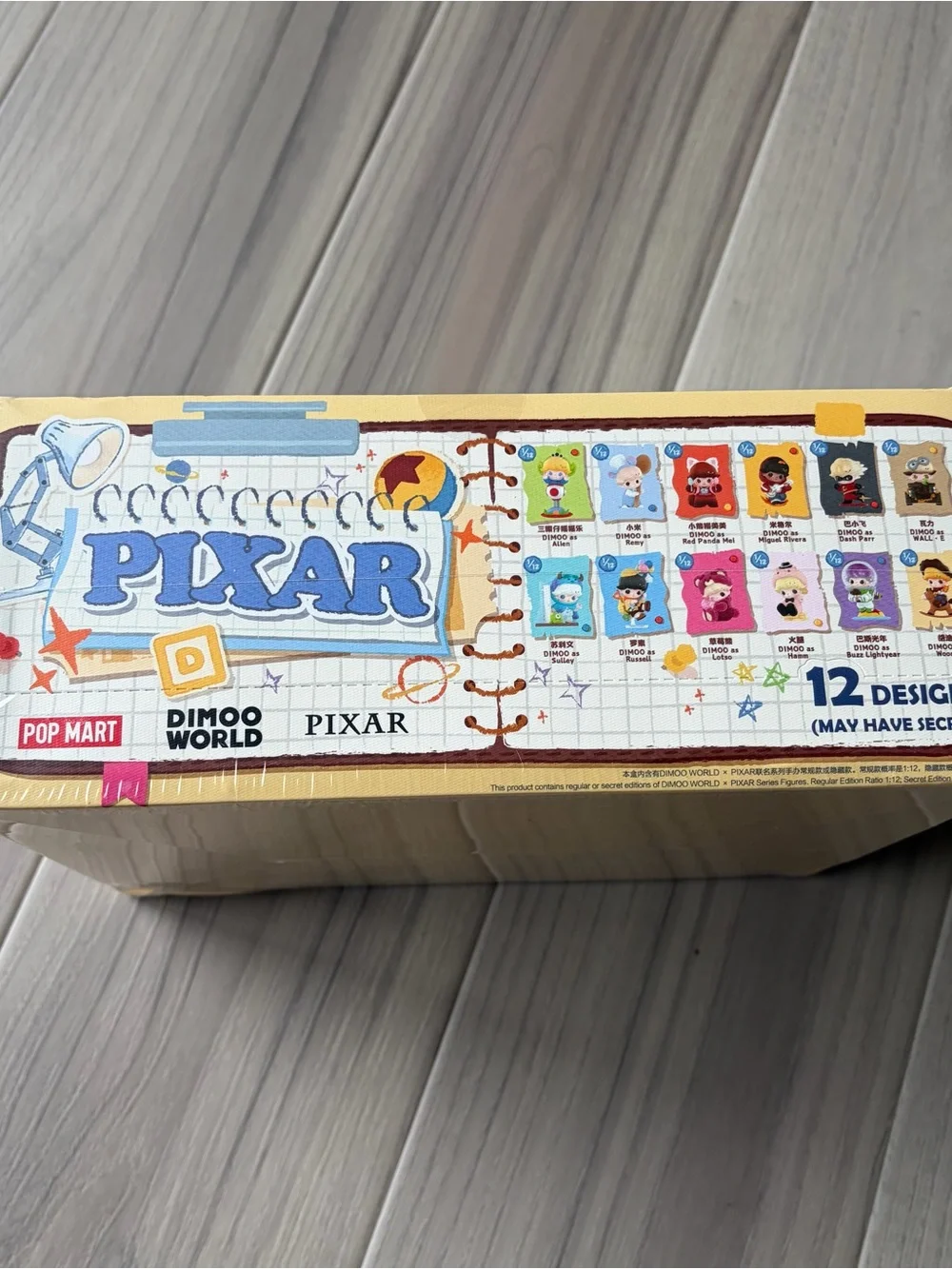 POP MART Dimoo World Pixar Collectible FULL CASE